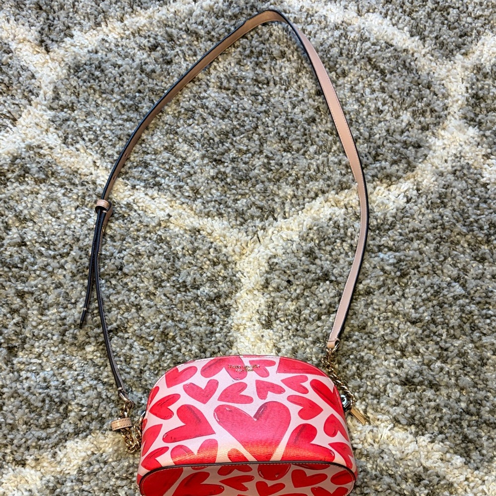 Kate Spade Heart Patterned Crossbody Bag